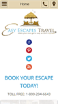 Mobile Screenshot of easyescapestravel.com